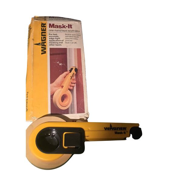 Wagner Mask-It One Hand Tape Applicator for 1" Rolls with Box - Picture 2 of 4